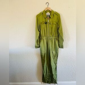 Scotch & Soda Tencel Jumpsuit in Green NWT